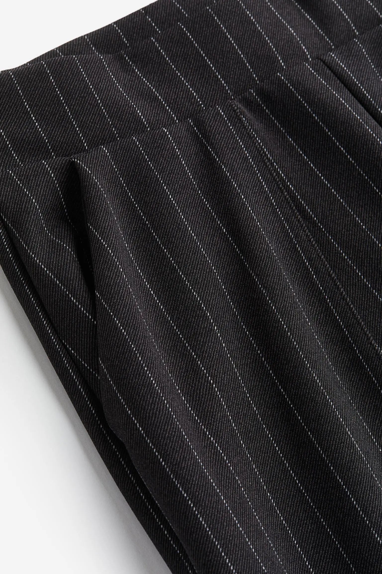 High-Waisted Wide-Leg Linen Trousers