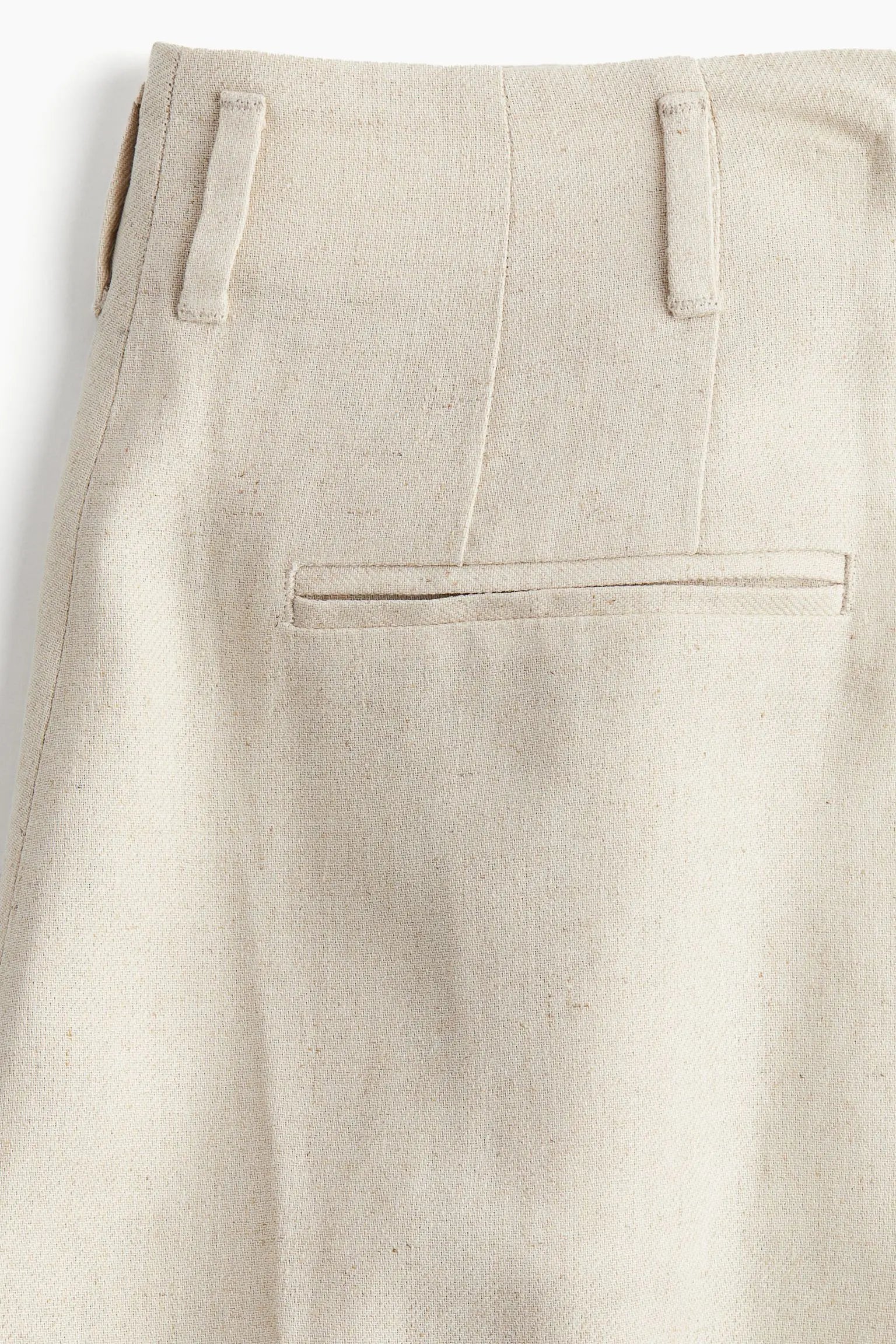 Wide-Leg Linen Pants