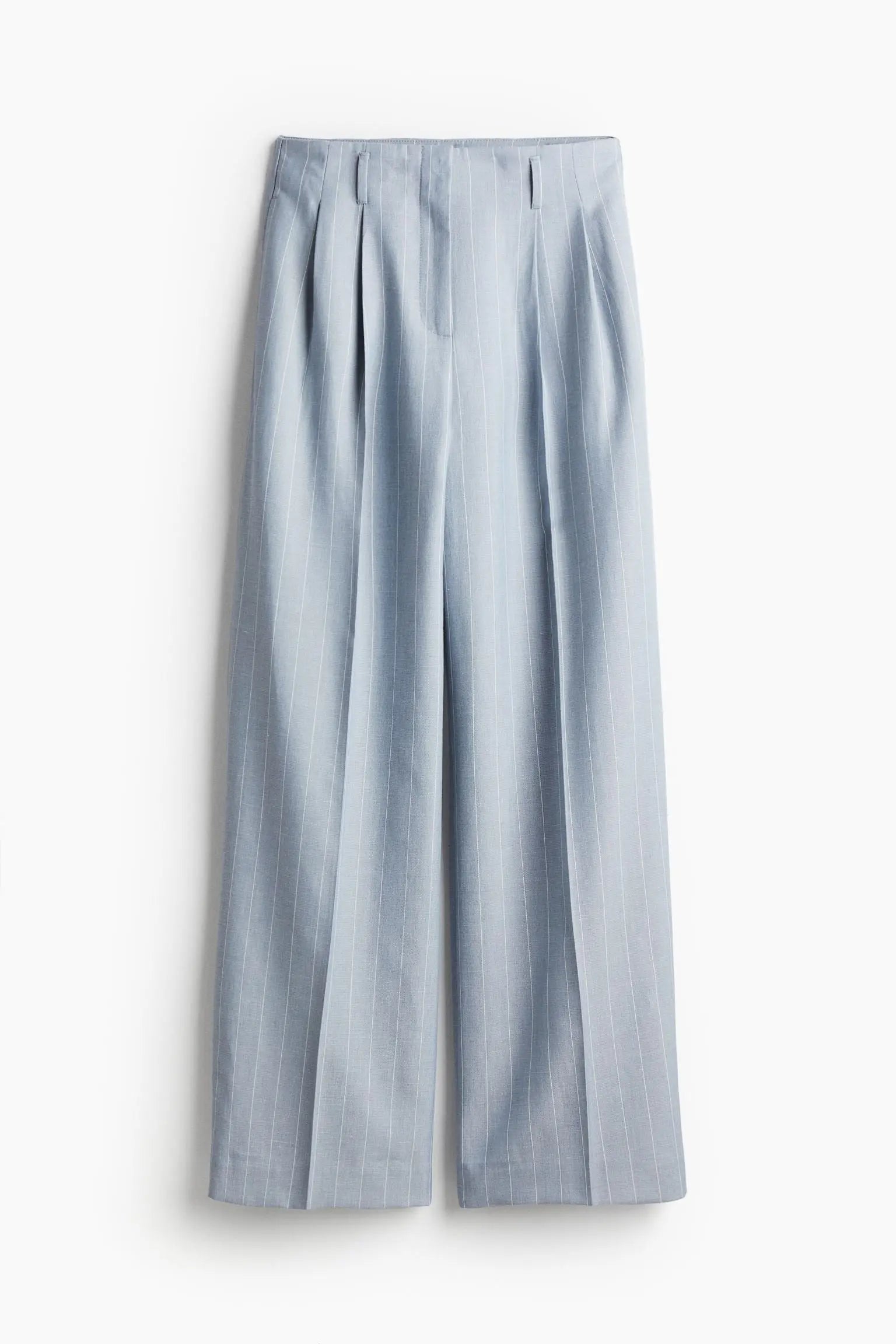 Wide-Leg Linen Pants