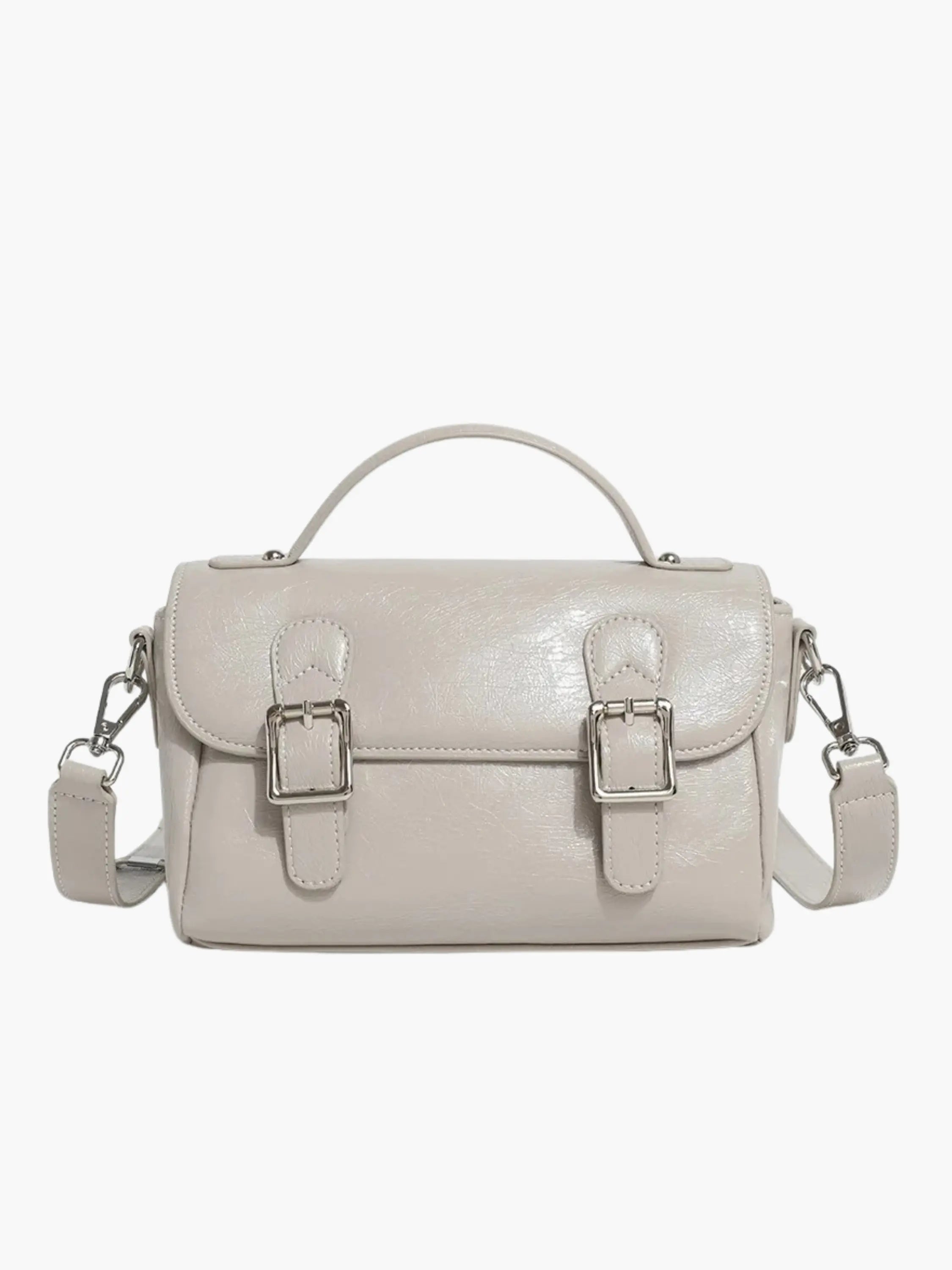 Chic Buckle-Detail Crossbody Bag