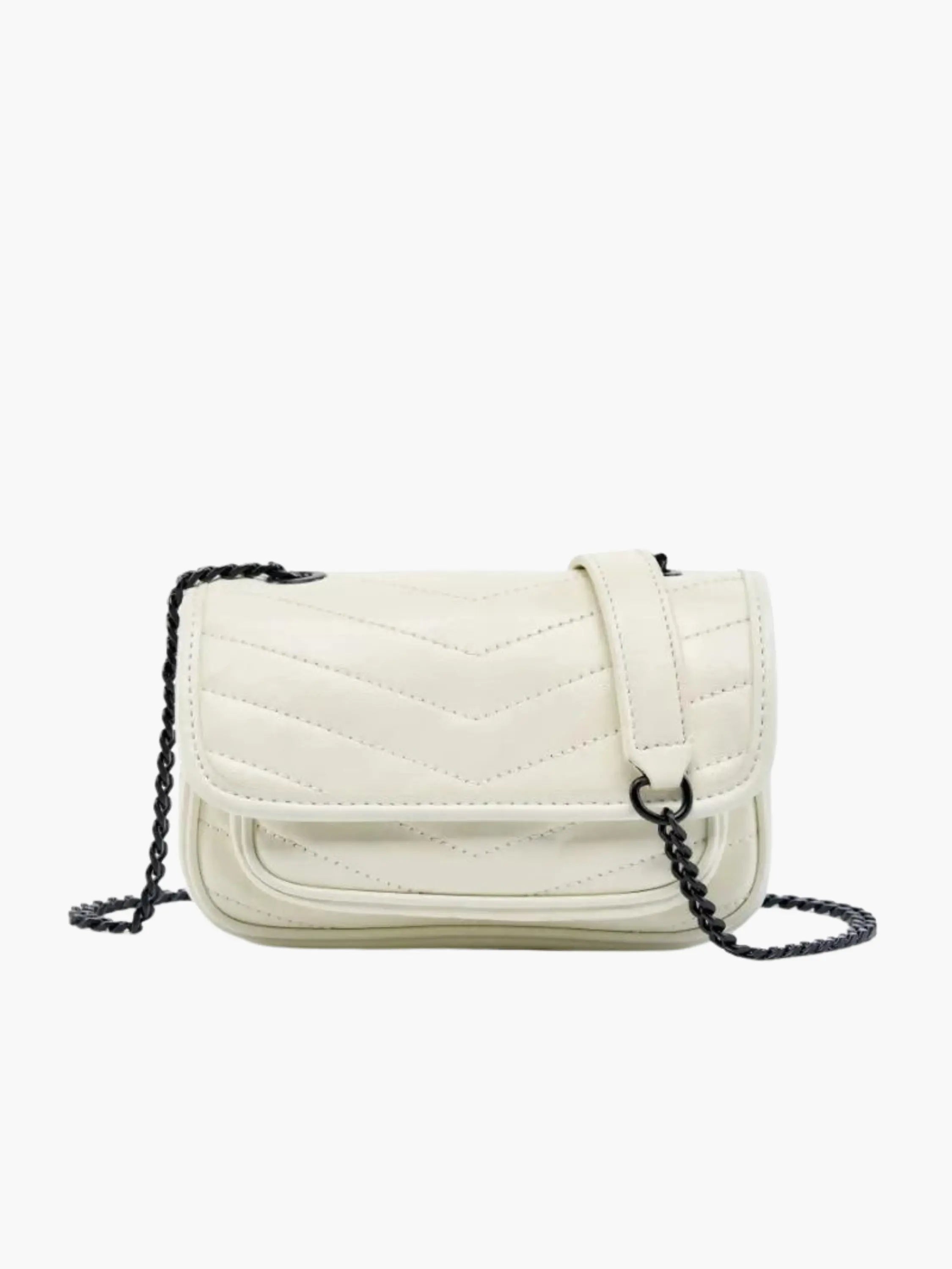 Elegant Crossbody Bag with Chain Strap