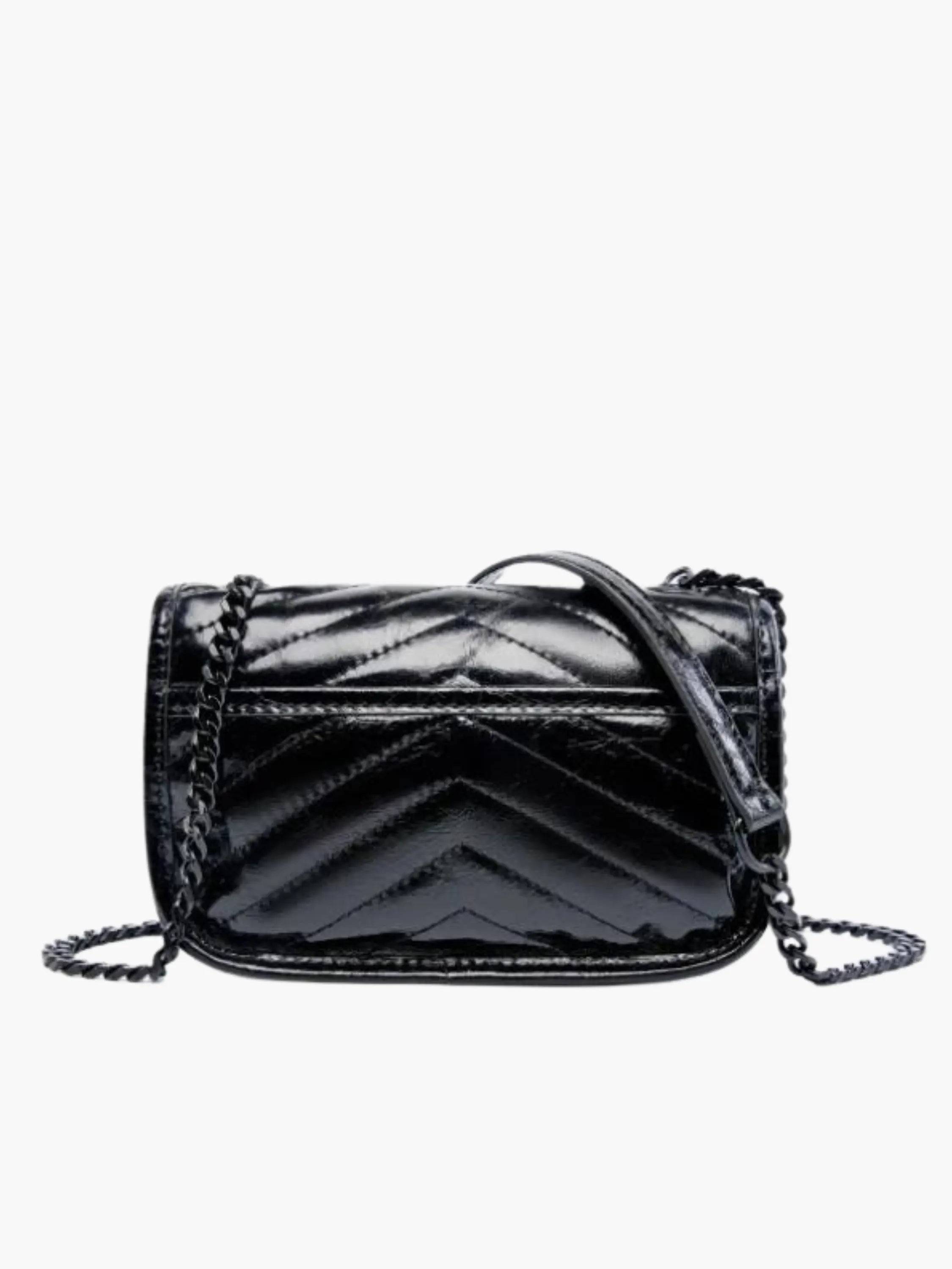 Elegant Crossbody Bag with Chain Strap