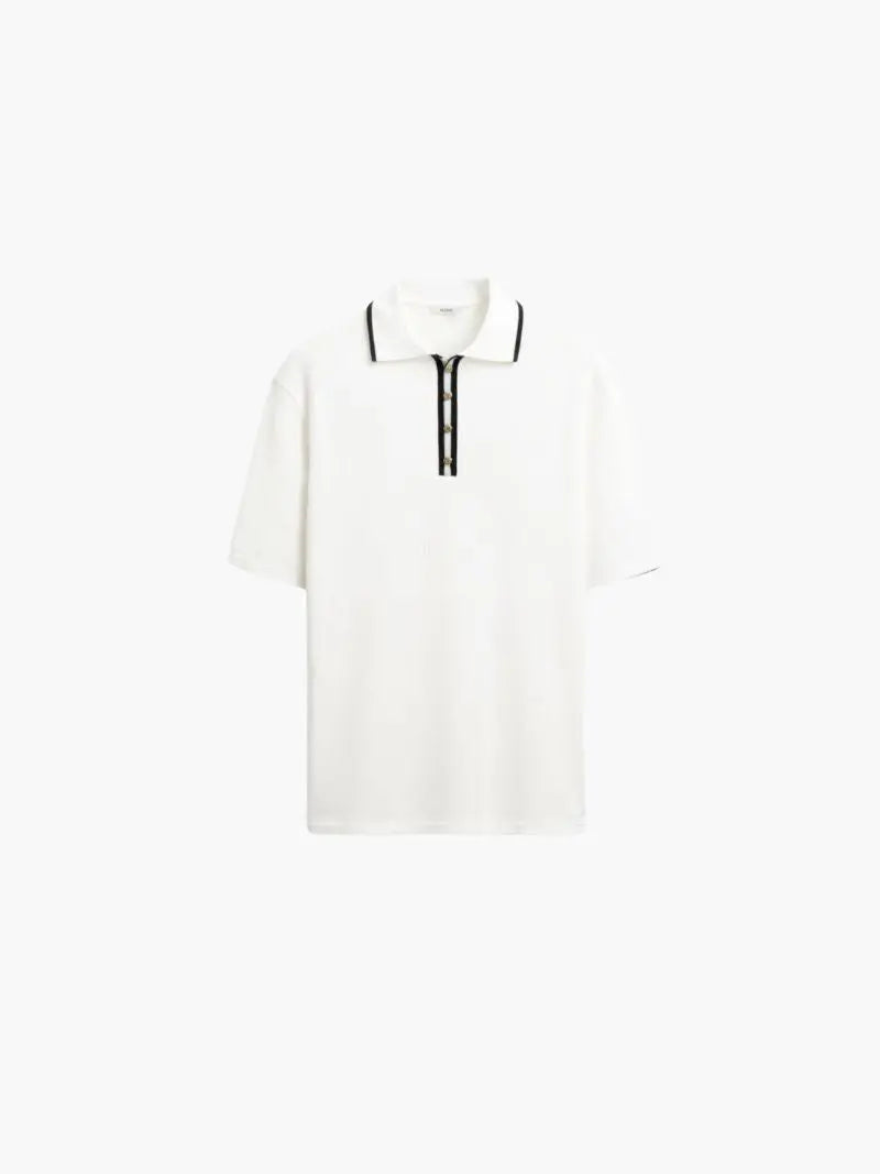 Classic Polo Shirt with Contrast Trim
