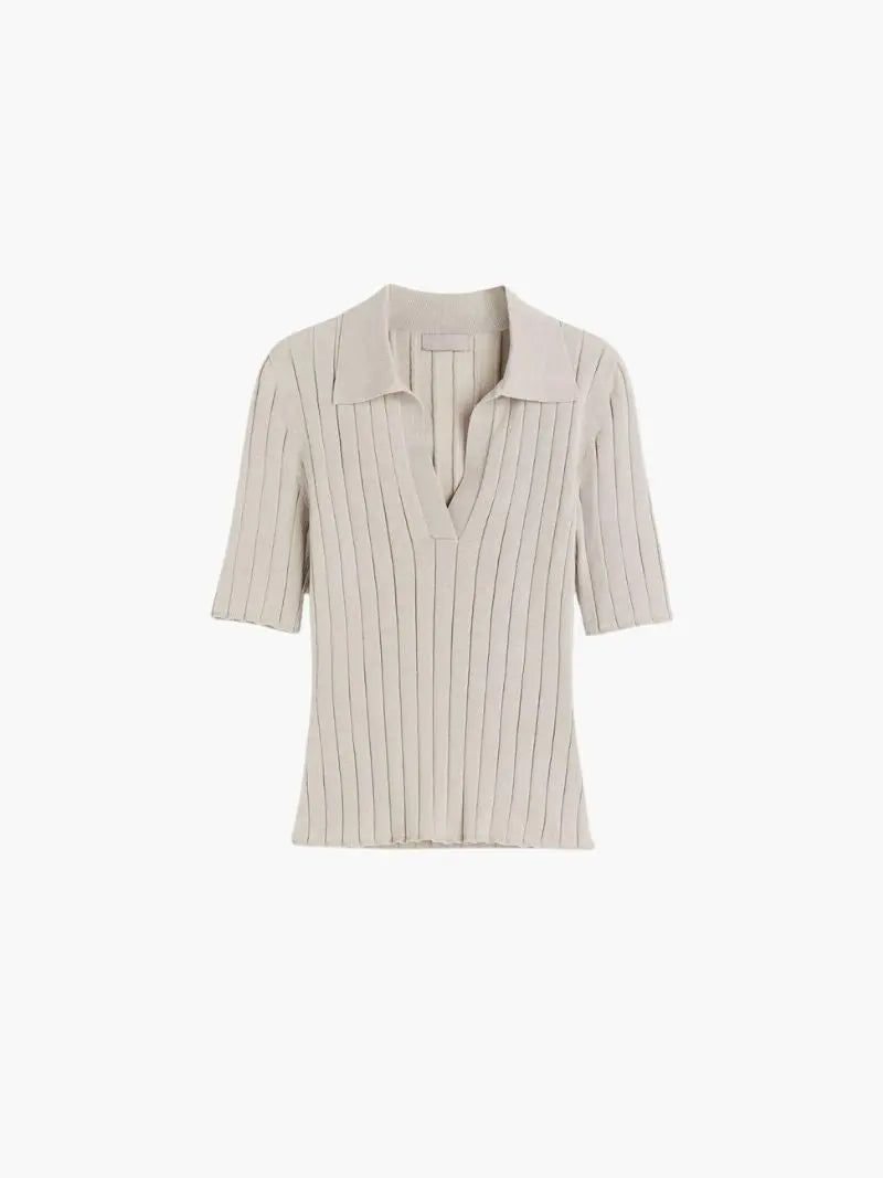 Classic Polo Shirt with Contrast Trim