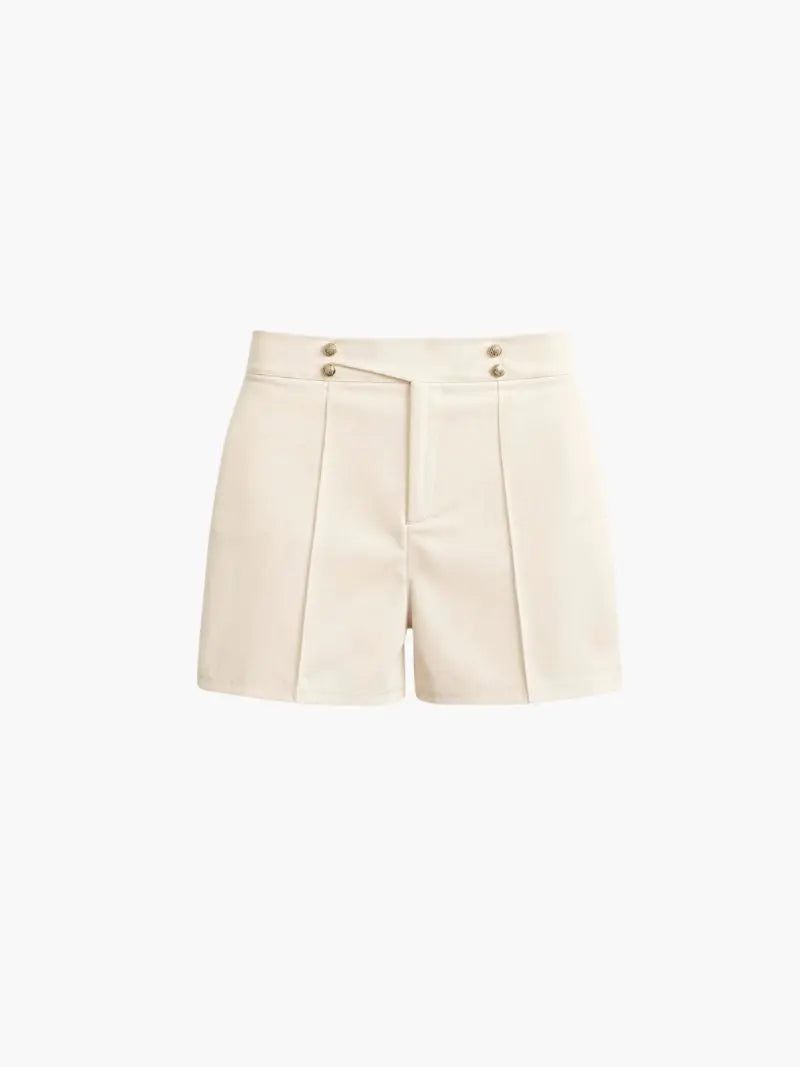 High-Waisted Tailored Shorts