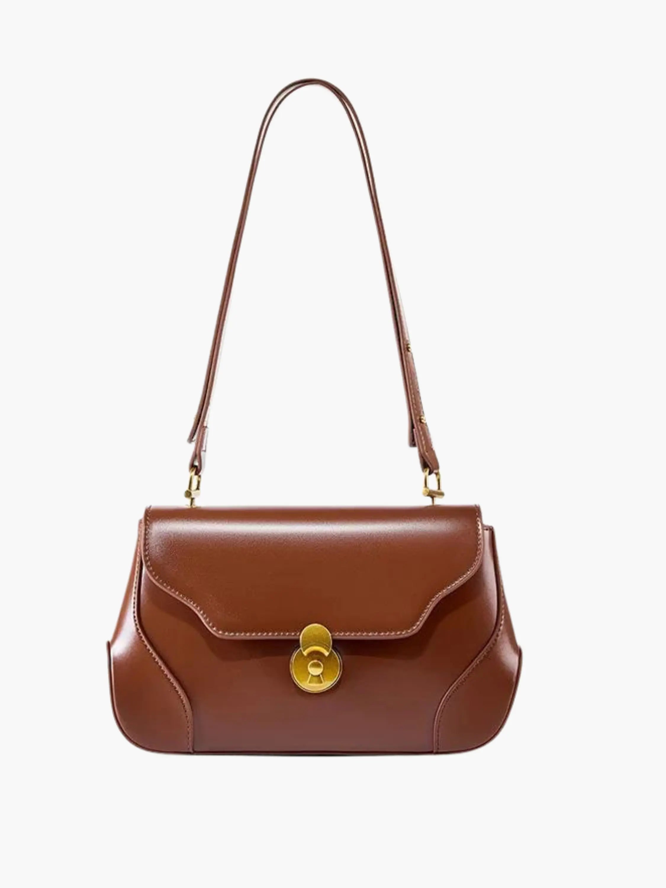 Classic Curved Shoulder Bag