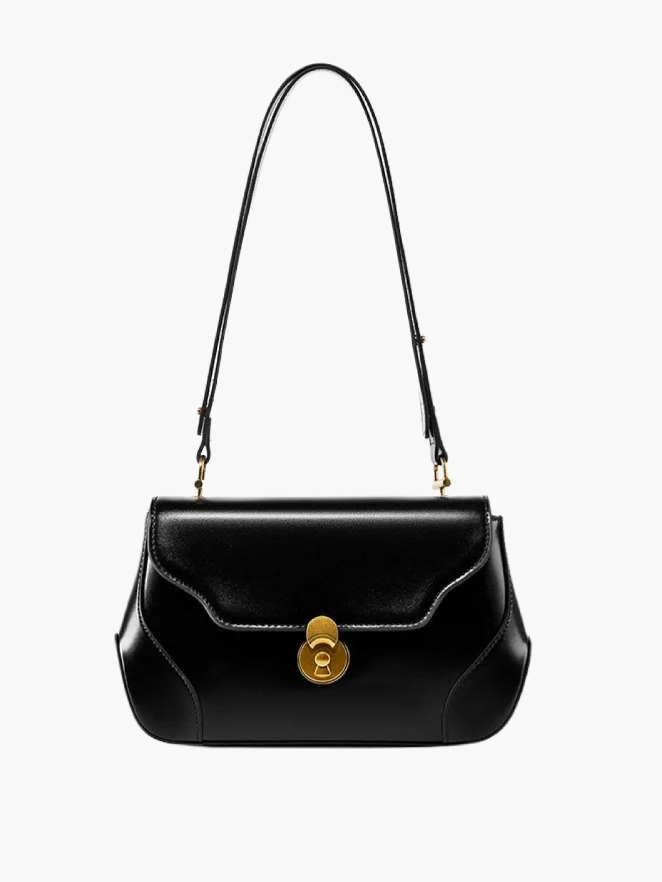 Classic Curved Shoulder Bag
