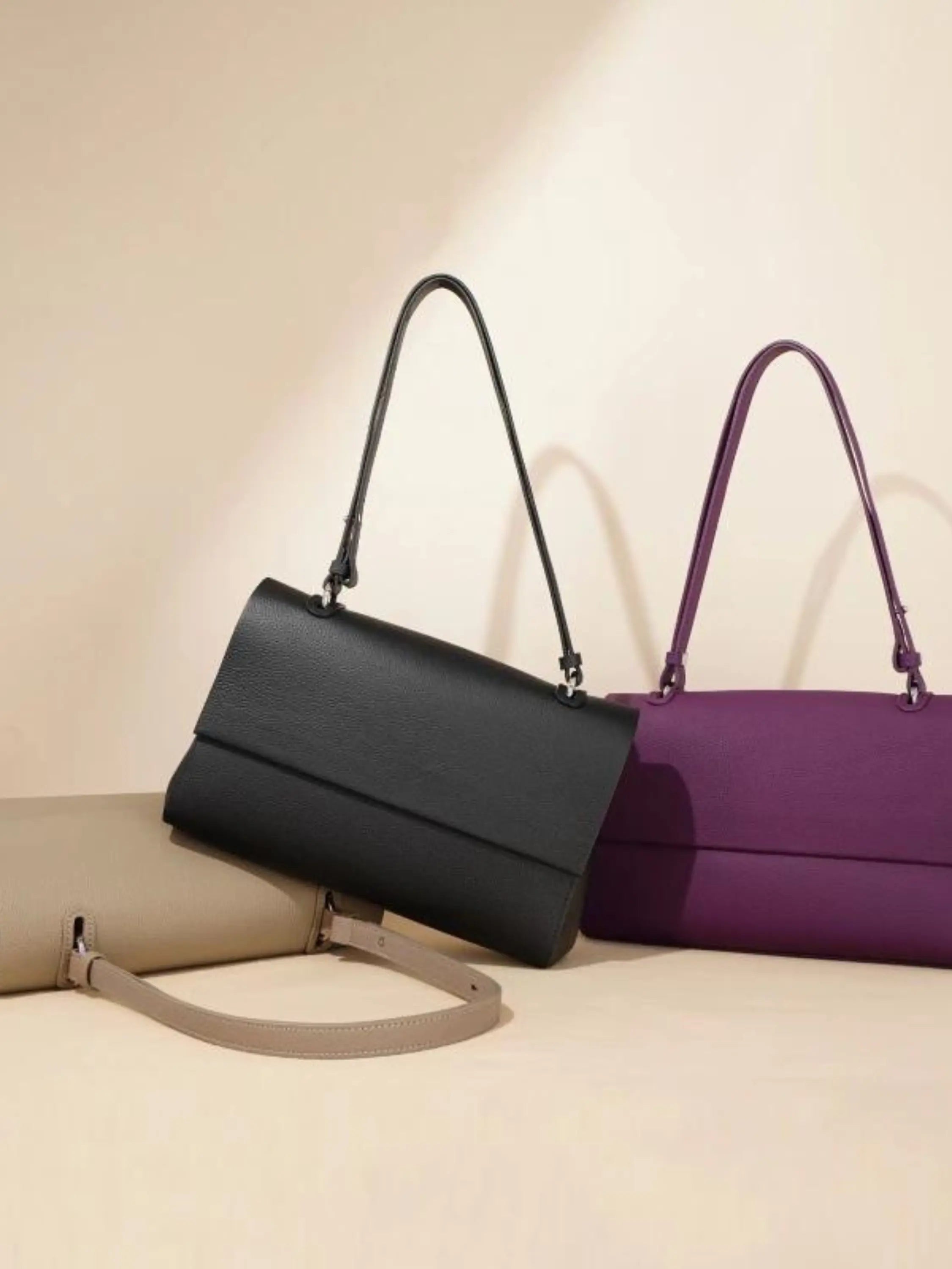 Minimalist Folded Shoulder Bag