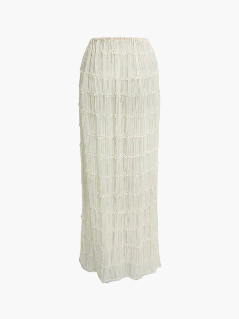 Two-Piece Halter Neck Maxi Dress Set