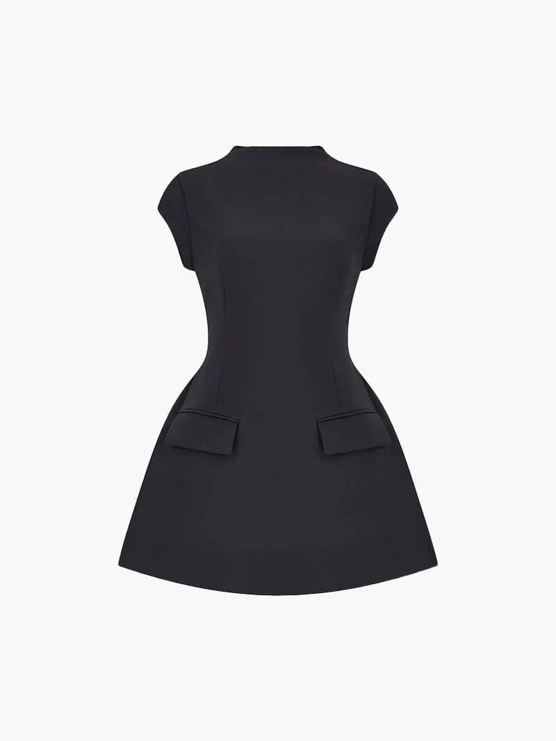 Elegant A-Line Mini Dress