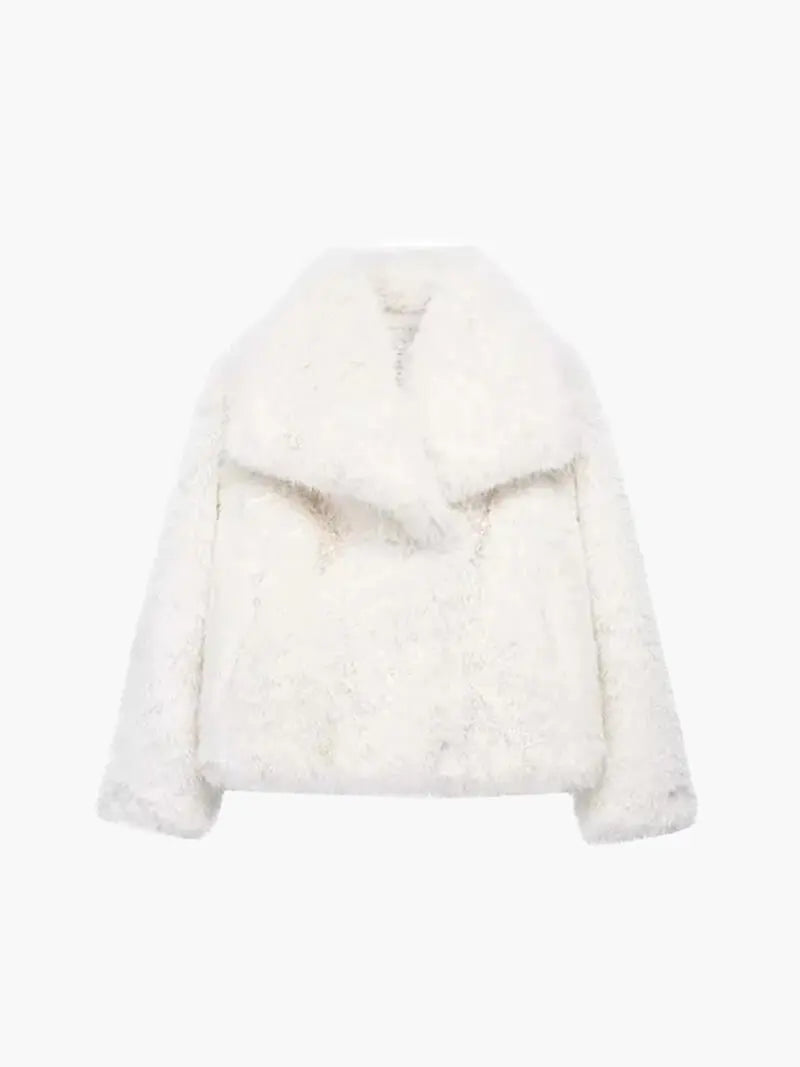 Luxurious Faux Fur Coat