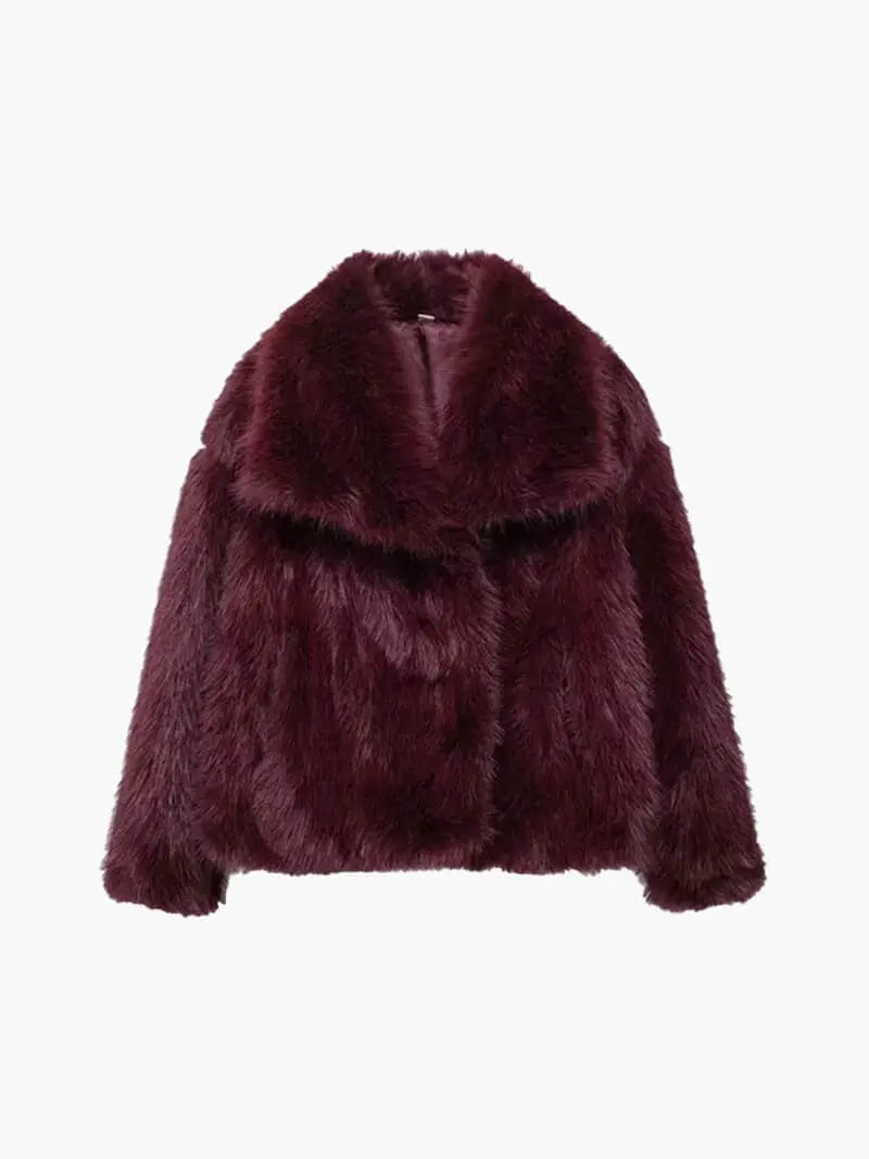 Luxurious Faux Fur Coat