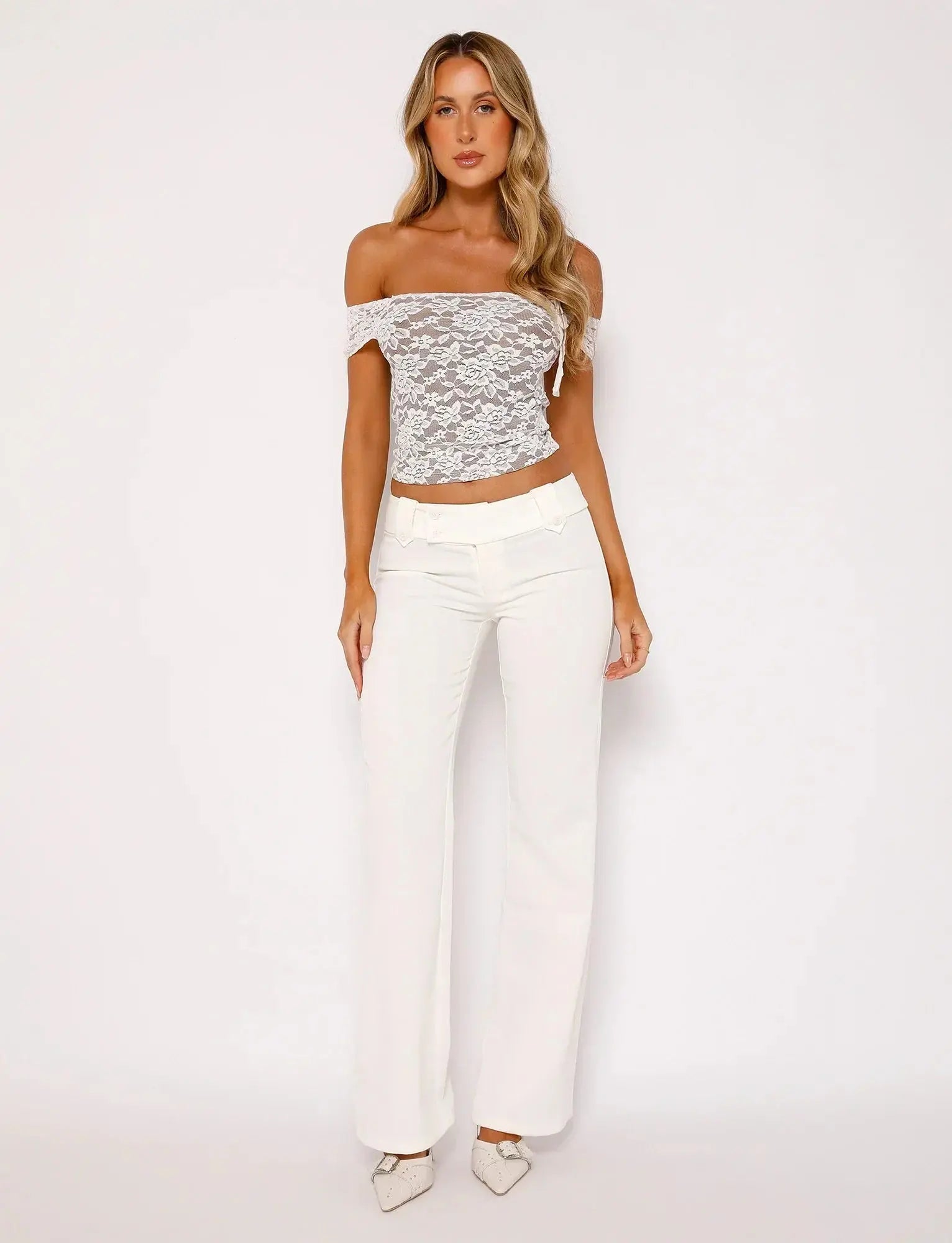 Off-Shoulder Crop Top