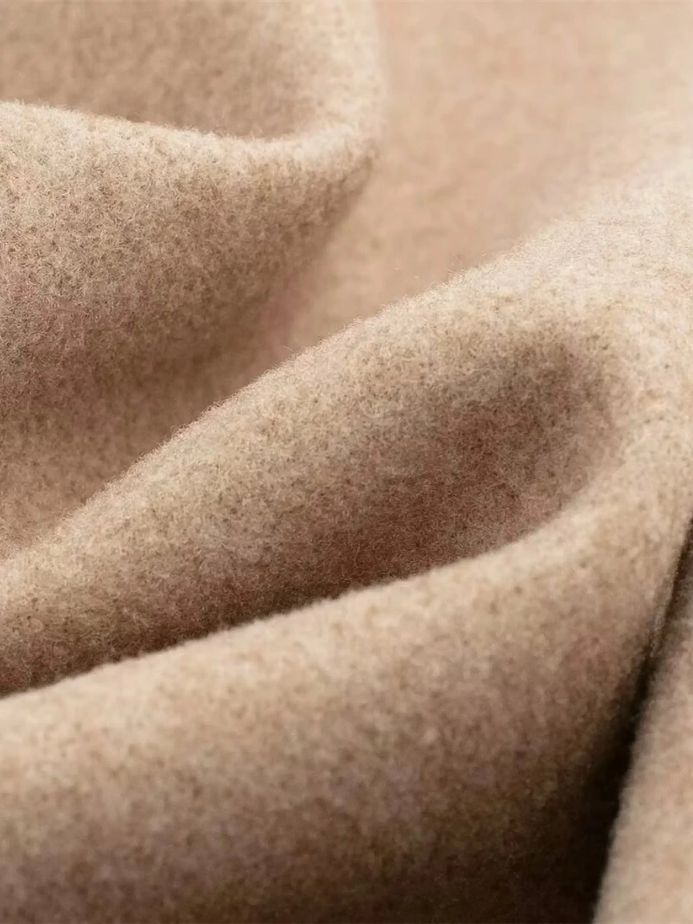 Cropped Double-Breasted Wool Jacket