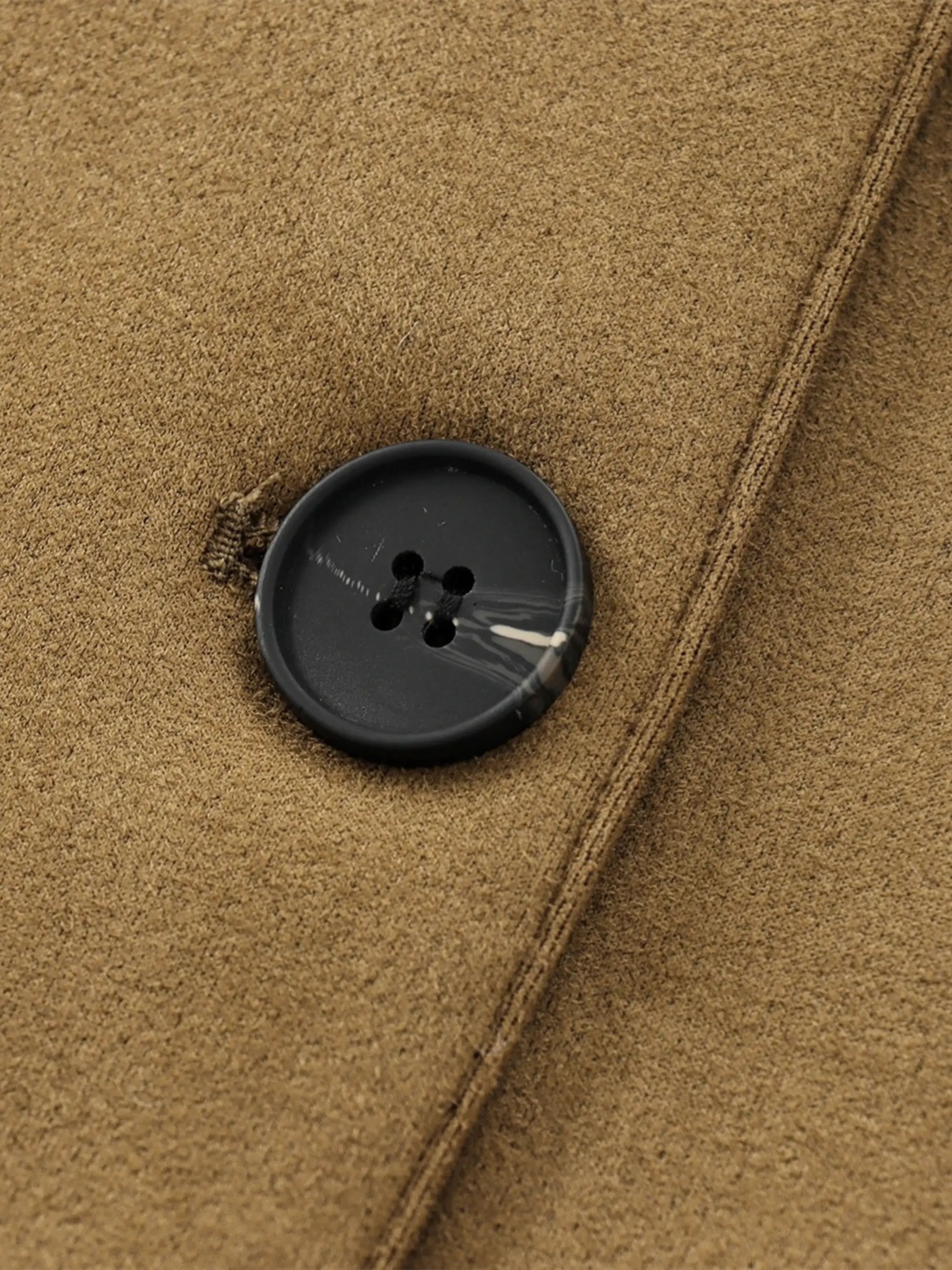 Cropped Wool Blend Jacket