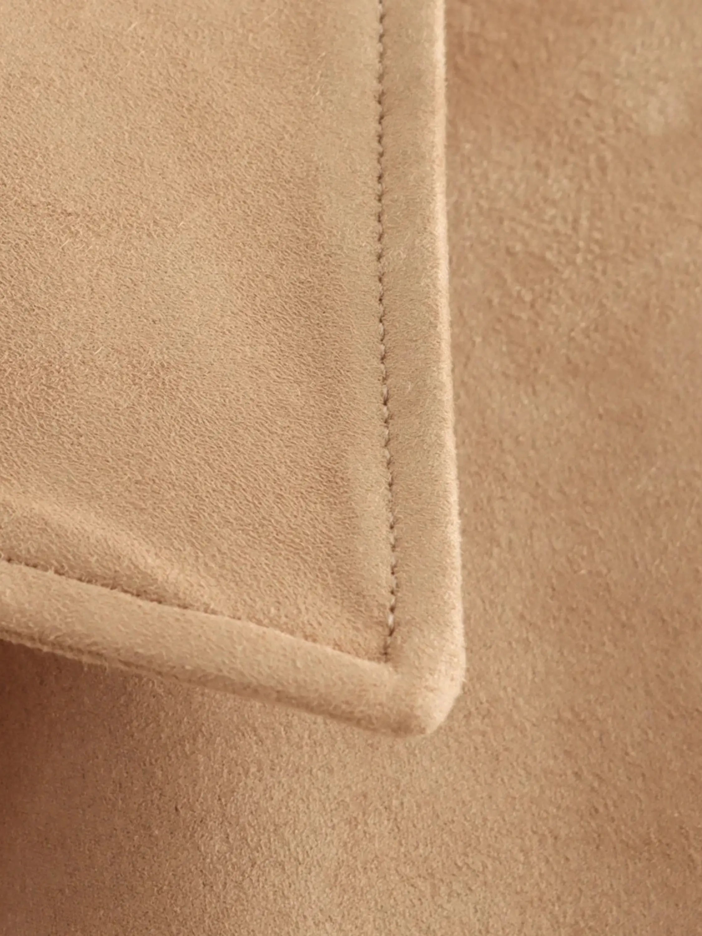 Minimalist Cropped Button-Up Jacket