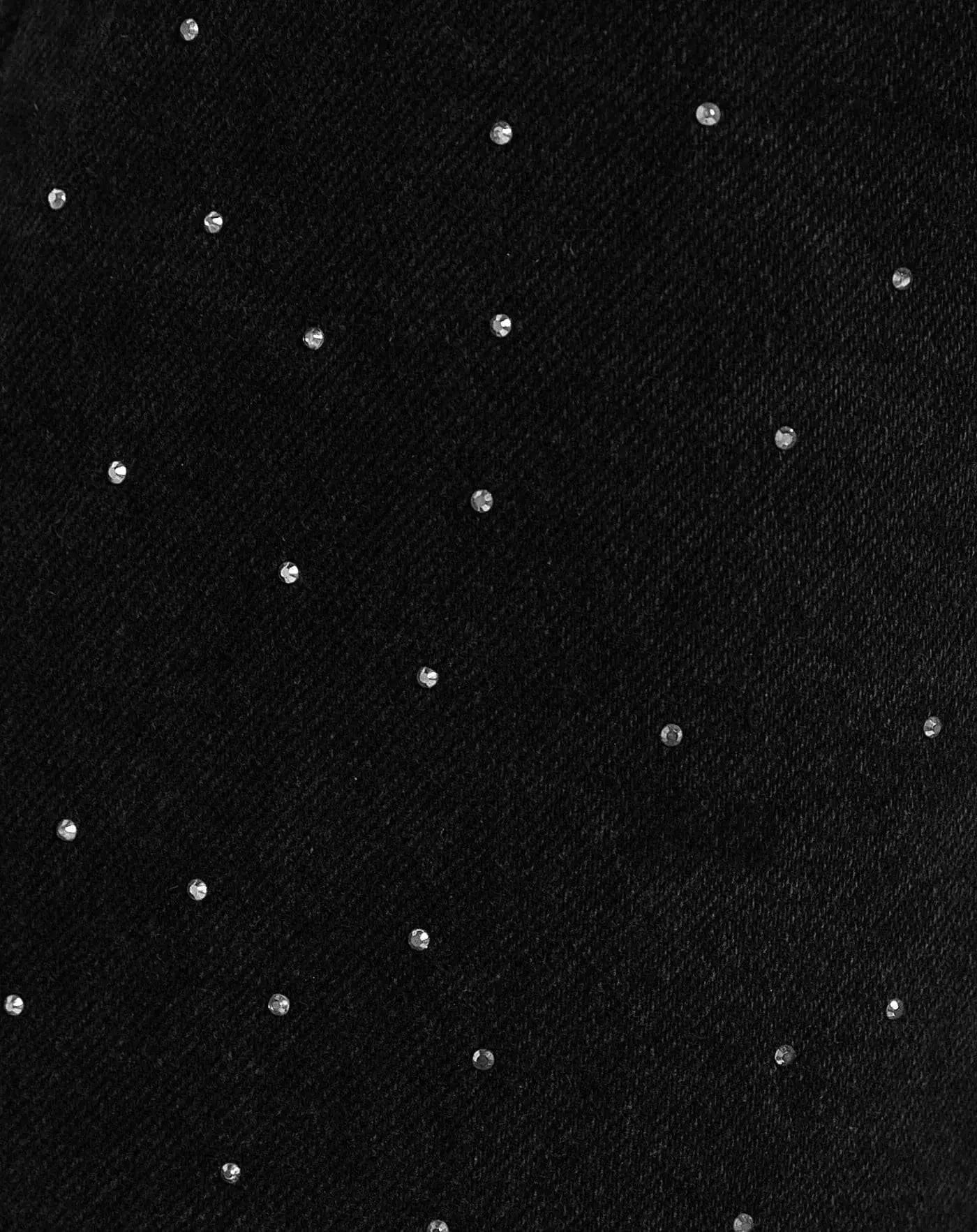 High-Waisted Embellished Denim Jeans - Trendy and Chic