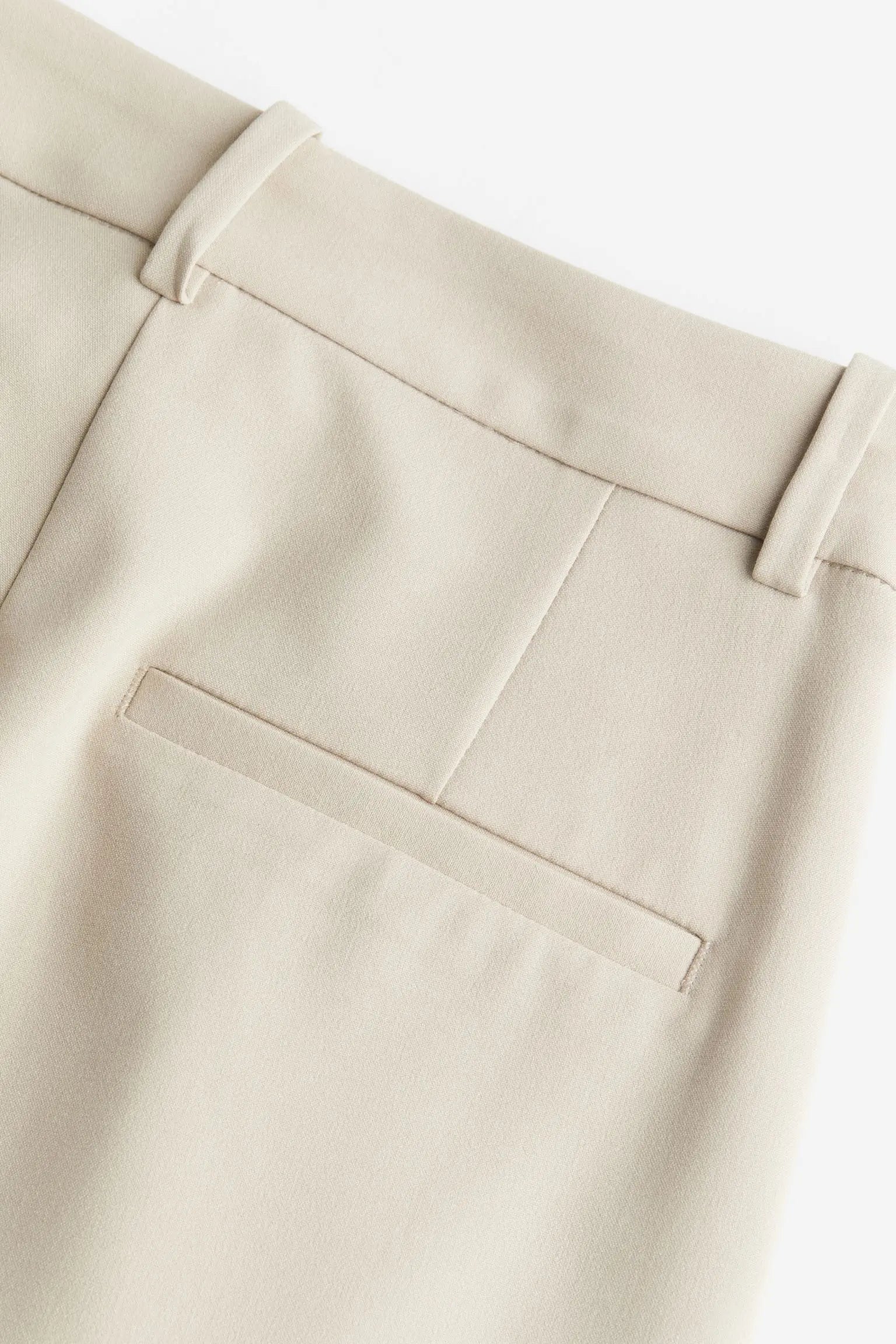 Classic Tailored Wide-Leg Trousers